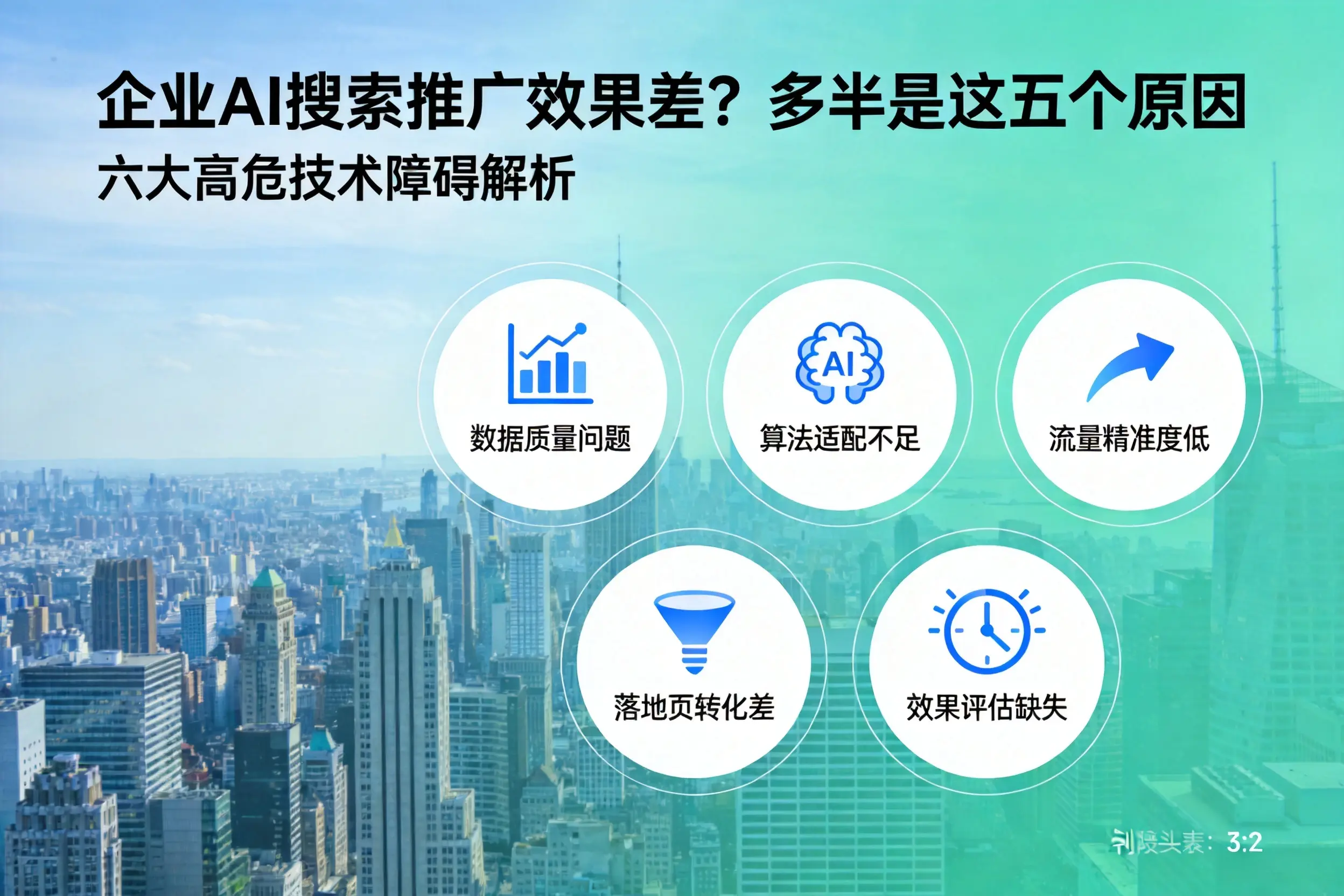 汉阳企业AI搜索推广效果差?多半是这五个原因